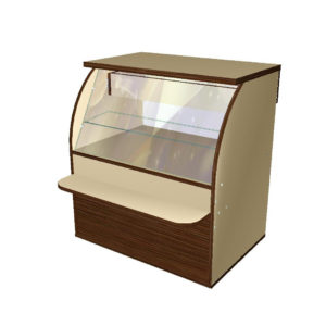 Касса прилавок с остеклением IMPULSE 80*60 с ящиком
